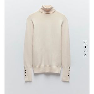 High collar knit sweater- Brand New with tags